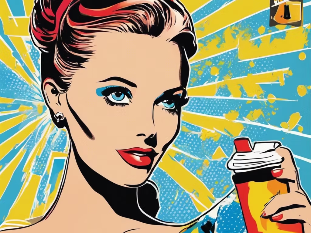 pop art cod liver oil vitamins and supplements prescribe aerosol can commercial art and graphic design cosmoprof antiseptic energy drink aluminum cans anti-ageing cosmetic products prescribing advertising agency over-the-counter drug canned drink thermos motor oil automotive paint drink industry